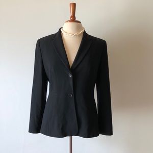 Classic black blazer with lining